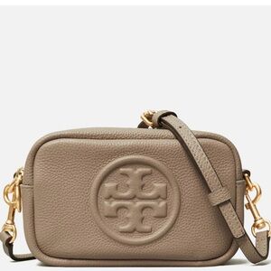 Tory Burch Taupe Crossbody Bag